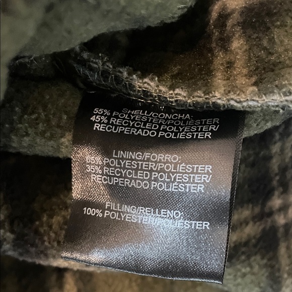 Men's Olive XL Puffer Jacket - Picture 8 of 9